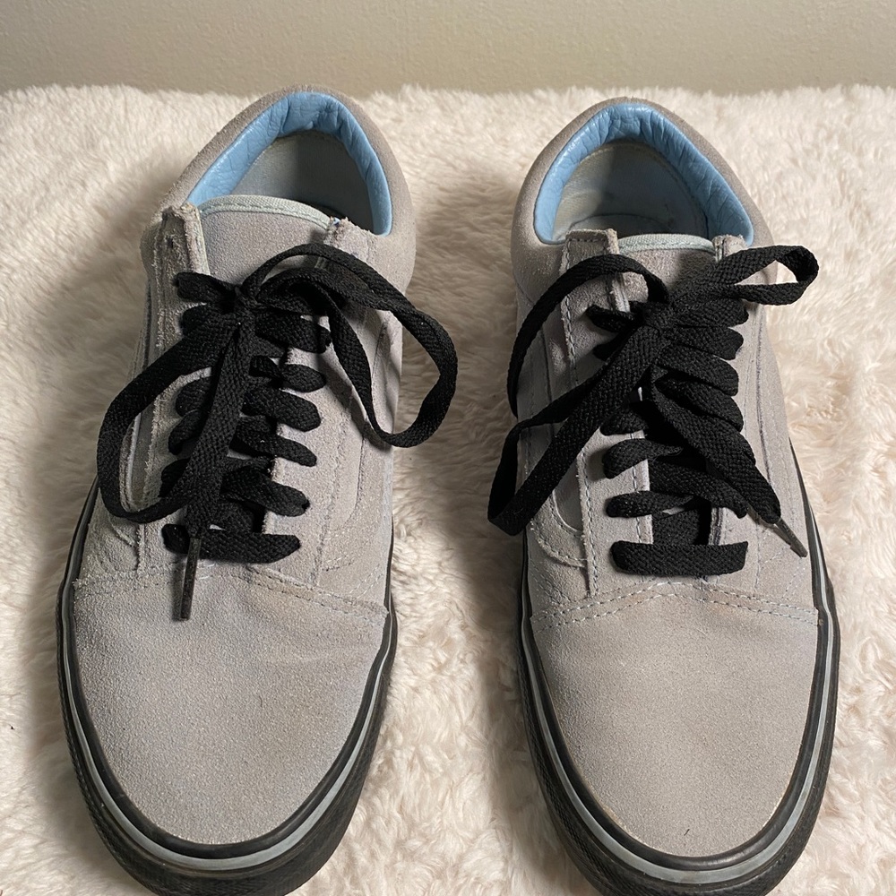 Vans suede gray men sneakers size 7